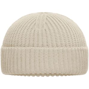 Fisherman Beanie - Modische Strickmütze mit Umschlag
