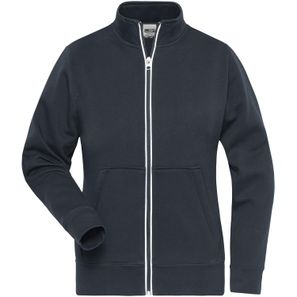 Ladies' Doubleface Work Jacket -  SOLID - - Funktionelle Jacke mit Stehkragen und Kängurutasche