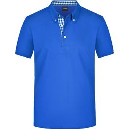 Produktabbildung Men's Plain Polo - Polo mit Button-Down Kragen Men's Plain Polo - Polo mit Button-Down Kragen
