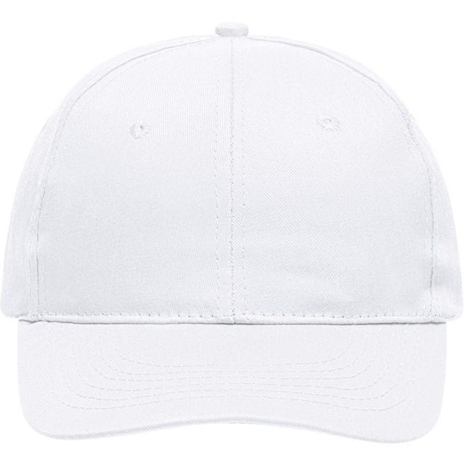 6 Panel Promo Cap - Klassisches Promo Cap mit laminierten Frontpanels