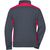 Ladies' Workwear Sweat Jacket - COLOR - - Sweatjacke mit Stehkragen und Kontrasteinsätzen (Bild 2)
