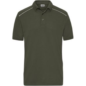 Men's  Workwear Polo - SOLID - - Strapazierfähiges und pflegeleichtes Polo mit Kontrastpaspel