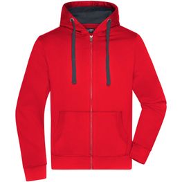 Men's Hooded Jacket - Premium Sweatjacke mit Bionic®-Finish