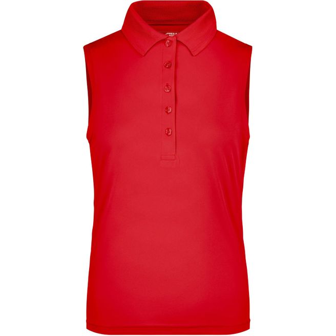 Ladies' Active Polo Sleeveless - Funktionelles Polo für Freizeit und Sport