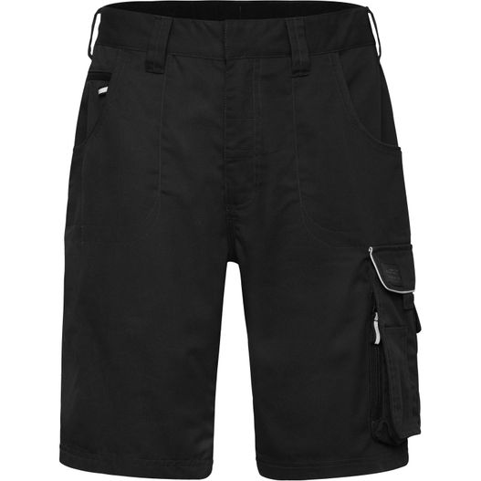 Workwear Bermudas - SOLID - - Funktionelle Arbeitsshorts im cleanen Look mit hochwertigen Details (Bild 1)