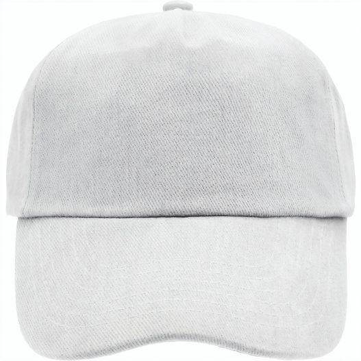 5 Panel Cap - Klassisches 5 Panel Cap aus heavy brushed Cotton (Bild 1)
