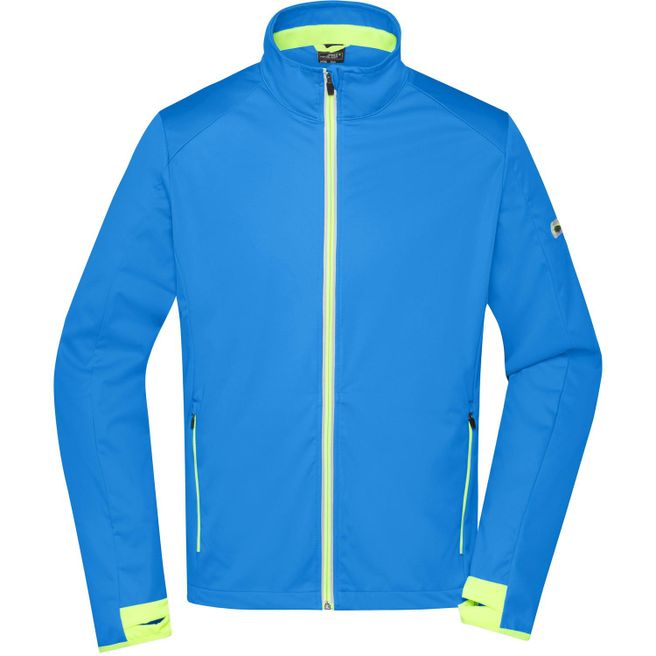 Men's Sports Softshell Jacket - Funktionelle Softshelljacke für Sport, Freizeit und Promotion