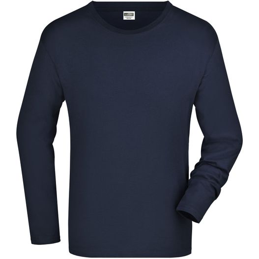 Men's Long-Sleeved Medium - Langarm T-Shirt aus Single Jersey (Bild 1)