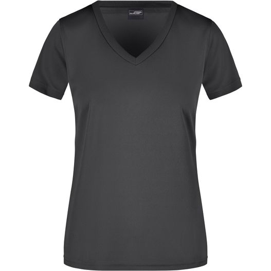 Ladies' Active-V - Funktions T-Shirt für Freizeit und Sport (Bild 1)