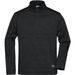 Men's Knitted Workwear Fleece Half-Zip - STRONG - - Pflegeleichter Strickfleece Troyer im Materialmix