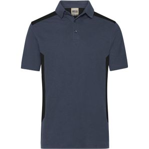 Men's Workwear Polo - STRONG - - Strapazierfähiges und pflegeleichtes Polo mit Kontrasteinsätzen