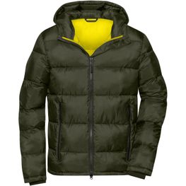 Men's Padded Jacket - Gesteppte Winterjacke aus recyceltem Polyester mit sorona®AURA Wattierung