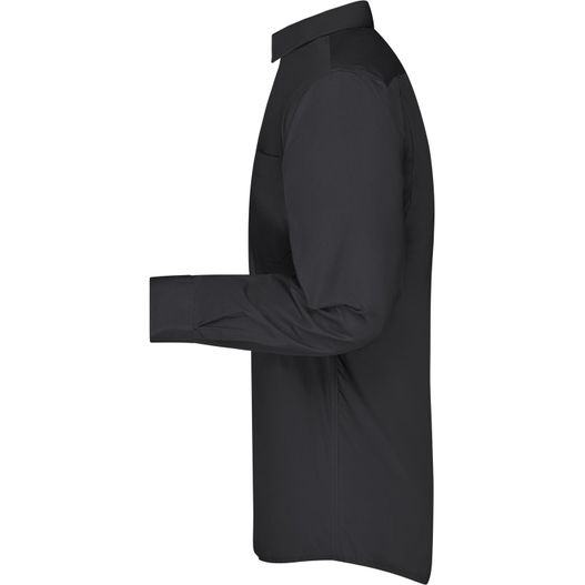 Men's Business Shirt Long-Sleeved - Klassisches Shirt aus strapazierfähigem Mischgewebe (Bild 4)
