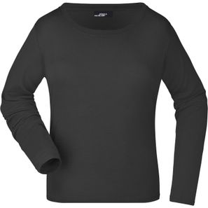 Ladies' Shirt Long-Sleeved Medium - Langarm T-Shirt aus Single Jersey