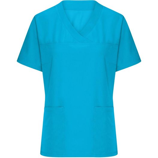 Ladies' Stretch-Kasack - Elastischer Kasack mit V-Ausschnitt (Bild 1)