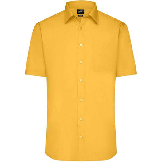 Men's Shirt Shortsleeve Poplin - Klassisches Shirt aus pflegeleichtem Mischgewebe (Bild 1)