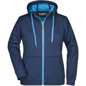 Ladies' Doubleface Jacket - Sportive Jacke mit Kapuze