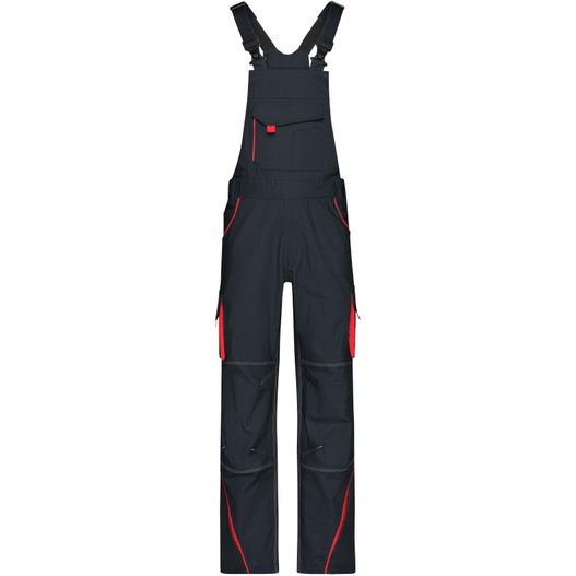 Workwear Pants with Bib - COLOR - - Funktionelle Latzhose im sportlichen Look mit hochwertigen Details (Bild 1)