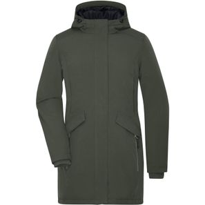 Ladies' Business Parka - Klassischer, wattierter Parka mit angeschnittener Kapuze