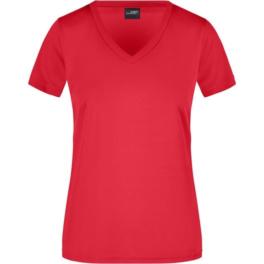 Ladies' Active-V - Funktions T-Shirt für Freizeit und Sport (Bild 1)