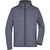 Men's Knitted Fleece Hoody - Kapuzenjacke aus Strickfleece in Melange-Optik