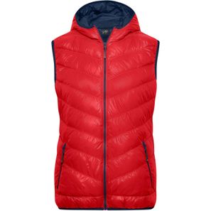 Ladies' Down Vest - Ultraleichte sportliche Daunenweste mit Kapuze