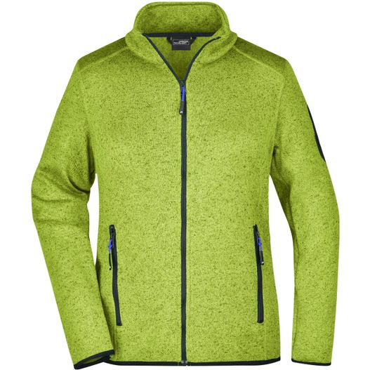 die north face damen pulloverjacke Ladies' Knitted Fleece Jacket - Modische Strickfleece Jacke mit Stehkragen (Bild 1)