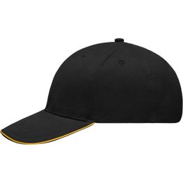 Light Brushed Sandwich Cap - Hochwertige, leichte und weiche 6 Panel Cap