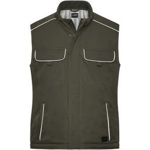 Workwear Softshell Padded Vest - SOLID - - Professionelle Softshellweste mit warmem Innenfutter und hochwertigen Details im cleanen Look