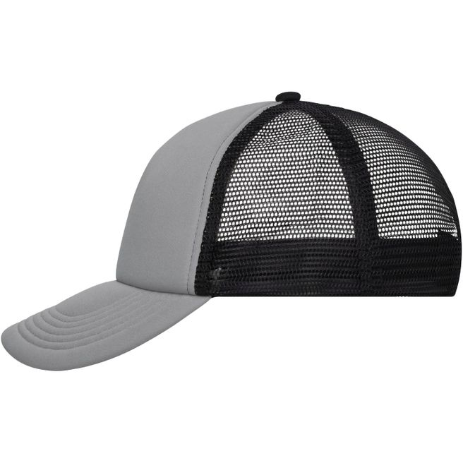 5 Panel Polyester Mesh Cap - Trendiges 5 Panel Mesh Cap in zahlreichen Farbvarianten