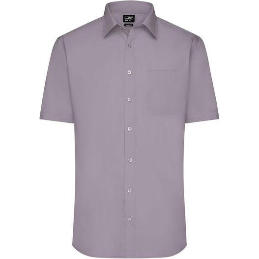 Men's Shirt Shortsleeve Poplin - Klassisches Shirt aus pflegeleichtem Mischgewebe (Bild 1)