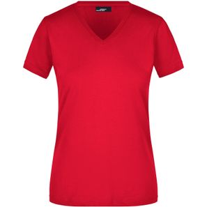 Ladies' Slim Fit V-T - Figurbetontes V-Neck-T-Shirt
