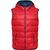 Men's Down Vest - Ultraleichte sportliche Daunenweste mit Kapuze