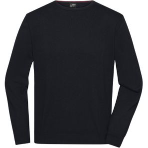 Men's Round-Neck Pullover - Klassischer Baumwoll-Pullover