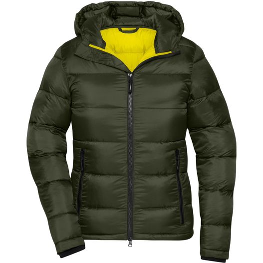 Ladies' Padded Jacket - Gesteppte Winterjacke aus recyceltem Polyester mit sorona®AURA Wattierung (Bild 1)