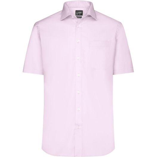 Men's Shirt Shortsleeve Micro-Twill - Klassisches Shirt in pflegeleichter Baumwollqualität (Bild 1)
