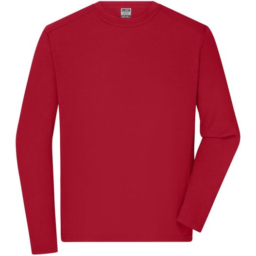 Men's Workwear-Longsleeve-T - Strapazierfähiges und pflegeleichtes Langarm Shirt (Bild 1)