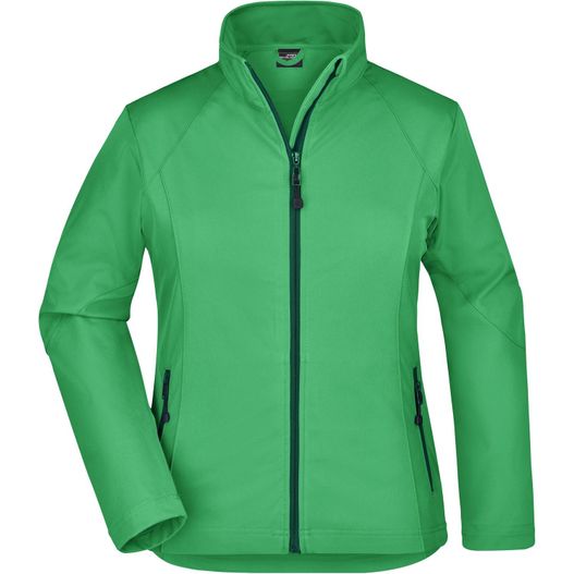 die damen softshell jacke in grün Ladies' Softshell Jacket - Modische Softshelljacke (Bild 1)