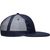 6 Panel Flat Peak Cap - 6 Panel Mesh Cap mit flachem Schild (Bild 2)