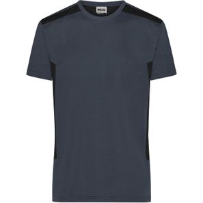 Men's Workwear T-Shirt - STRONG - - Strapazierfähiges und pflegeleichtes T-Shirt mit Kontrasteinsätzen