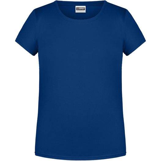 Girls' Basic-T - T-Shirt für Kinder in klassischer Form (Bild 1)