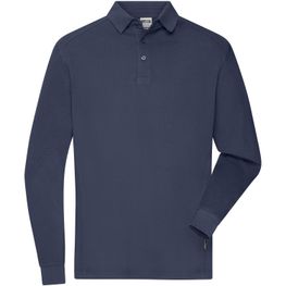 Men's Workwear-Longsleeve Polo - Strapazierfähiges und pflegeleichtes Langarm Polo