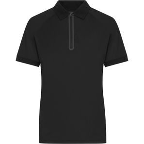 Ladies' Zip-Polo - Polo mit Reißverschluss aus Funktions-Polyester für Promotion, Sport und Freizeit