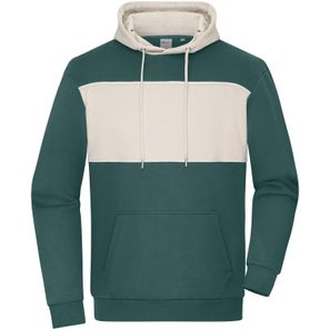 Sweat-Hoody colour-block UNISEX - Unisex Hoody mit Kontrasteinsatz