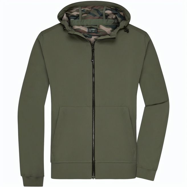 Men's Hooded Softshell Jacket - Softshelljacke mit Kapuze im sportlichen Design