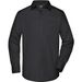Men's Business Shirt Long-Sleeved - Klassisches Shirt aus strapazierfähigem Mischgewebe
