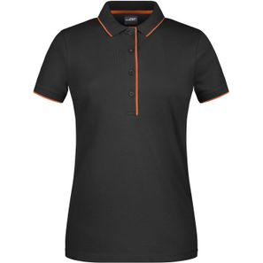 Ladies' Polo Stripe - Klassisches Polo mit Kontraststreifen