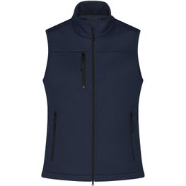 Ladies' Softshell Vest - Klassische Softshellweste im sportlichen Design aus recyceltem Polyester