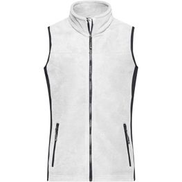 Ladies' Workwear Fleece Vest - STRONG - - Strapazierfähige Fleeceweste im Materialmix