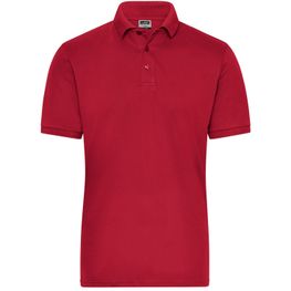 Men's BIO Stretch-Polo Work - SOLID - - Polo aus weichem Elastic-Piqué